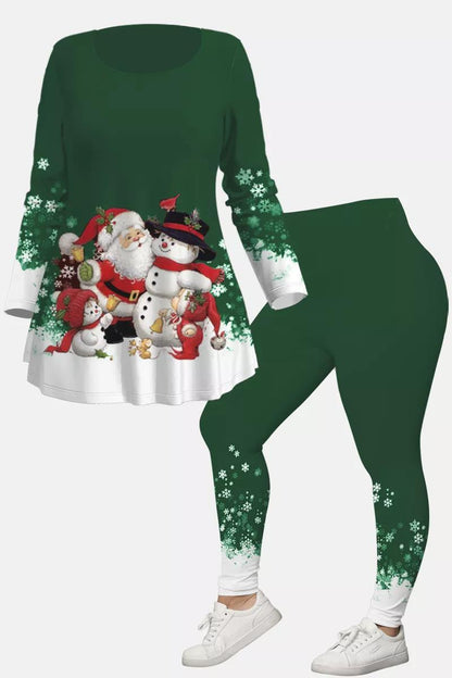 3D Christmas Print Matching Set – Festive Holiday Outfit for Men & Women