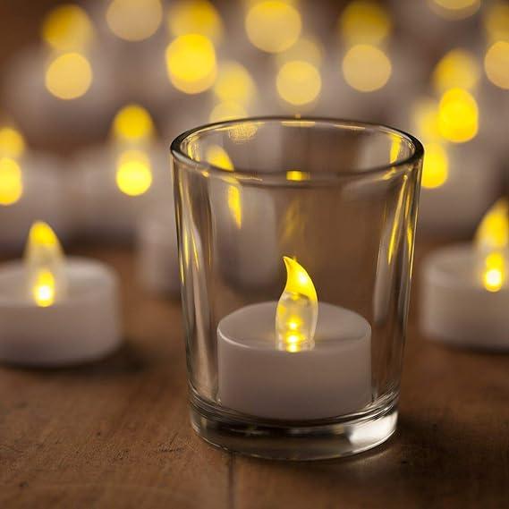 Battery Operated LED Candle Diyas – Decorative Lights for Festive Décor