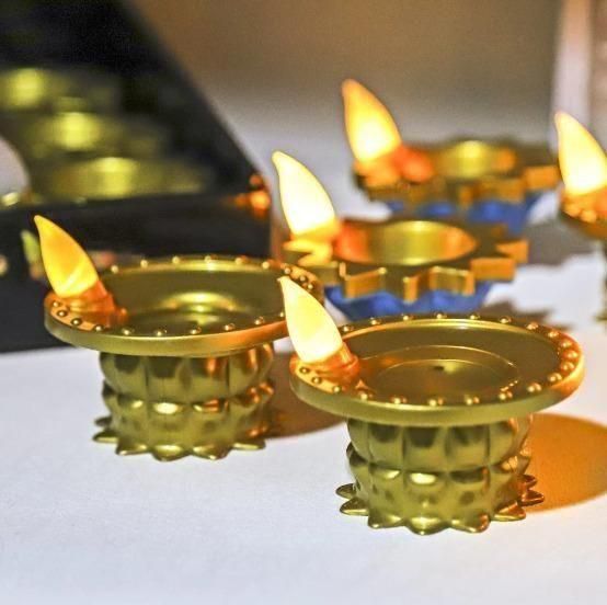 Water Pouring Diya LED Light – Mesmerizing Festive Décor