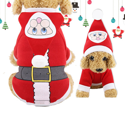 Festive Christmas Pet Outfit – Adorable Holiday Costume for Dogs and Cats!