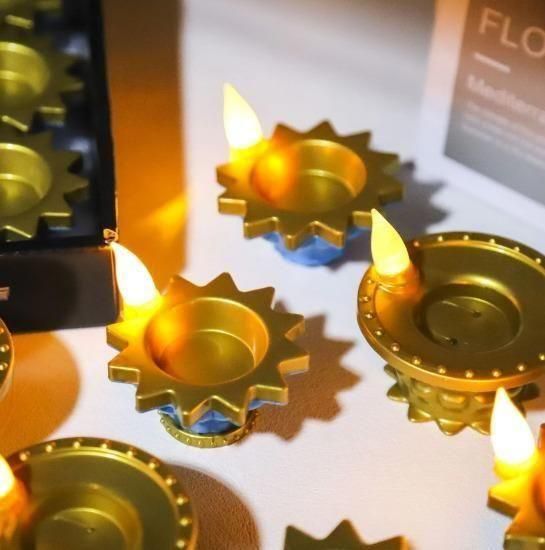 Water Pouring Diya LED Light – Mesmerizing Festive Décor