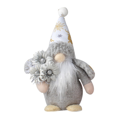 Festive Gnome Plush Decor – Adorable Santa Claus Ornament for Holiday Cheer