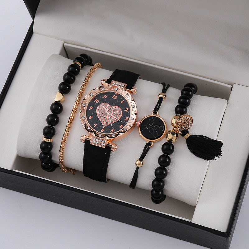 High-End Minimalist Quartz Watch Set – Effortless Elegance for Every Occasion