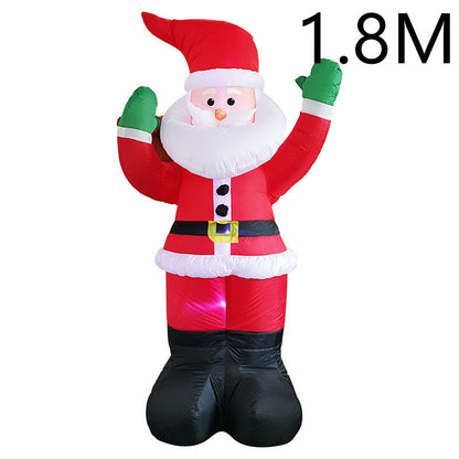 Festive LED Inflatable Christmas Decorations – Santa, Snowman, and Tree for a Magical Outdoor Display