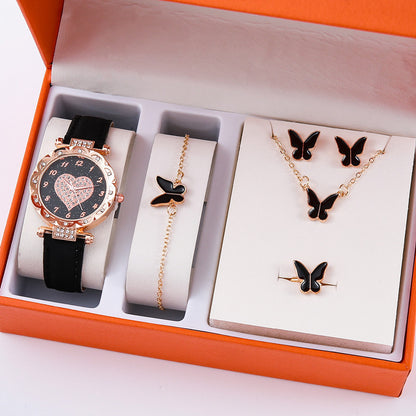 High-End Minimalist Quartz Watch Set – Effortless Elegance for Every Occasion