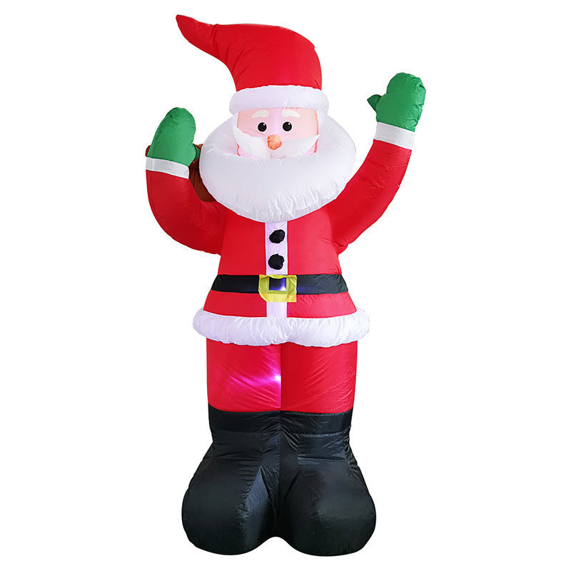 Festive LED Inflatable Christmas Decorations – Santa, Snowman, and Tree for a Magical Outdoor Display