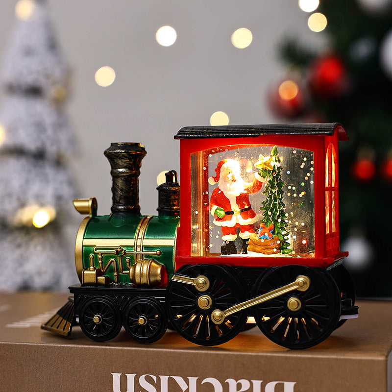 Festive Christmas Train Night Lamp - Add Magic to Your Holidays!