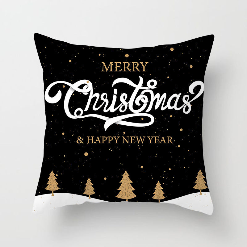 Festive Christmas Pillow Covers - Holiday Decorative Cushion Covers for Cozy Home Decor