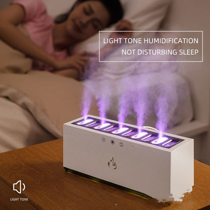 Multi-Nozzle Heavy Fog Dynamic Humidifier – Elevate Your Space with Music-Synced Mist and Colorful Lights