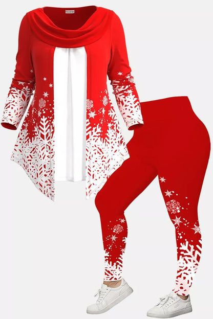 3D Christmas Print Matching Set – Festive Holiday Outfit for Men & Women