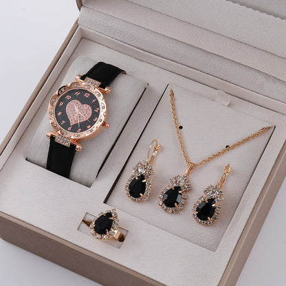 High-End Minimalist Quartz Watch Set – Effortless Elegance for Every Occasion