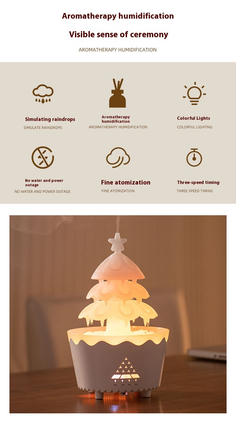 Christmas Tree Aroma Diffuser – Add Cozy Ambiance and Soothing Scents to Your Home This Season