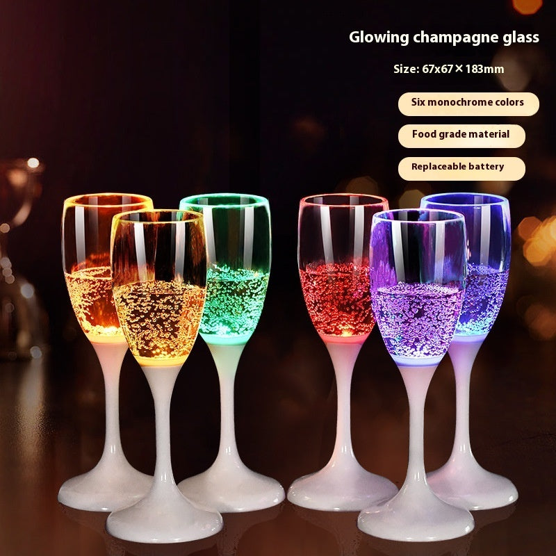 LED Glowing Cocktail Glasses – Color-Changing LED Cups for Parties & Special Events