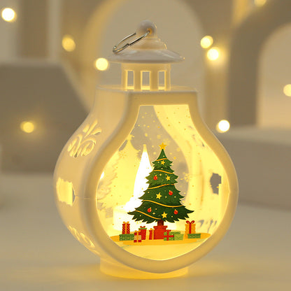 LED Christmas Candle Lamp – Festive Holiday Lantern Ornaments for Cozy Decor