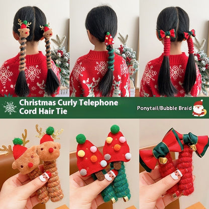 Adorable Christmas Hair Accessories for Kids – Festive & Fun!