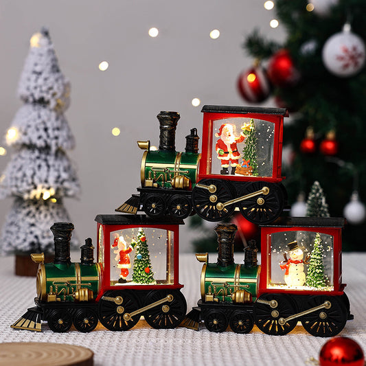 Festive Christmas Train Night Lamp - Add Magic to Your Holidays!