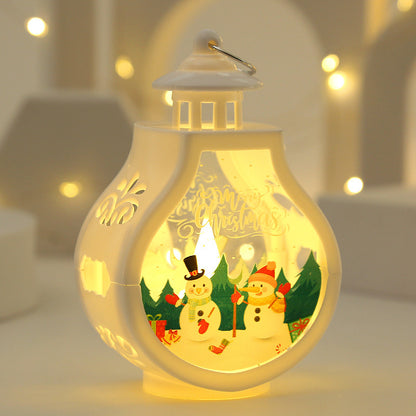 LED Christmas Candle Lamp – Festive Holiday Lantern Ornaments for Cozy Decor