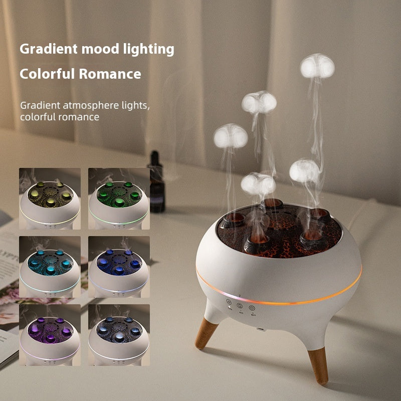 Ultrasonic Atomization Aroma Diffuser | Remote Control Humidifier with Timer