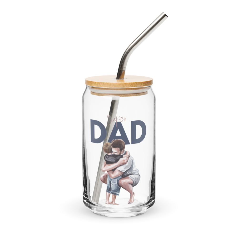 Can-shaped glass for mocktails, coffees and so much more - Only for Super Dads