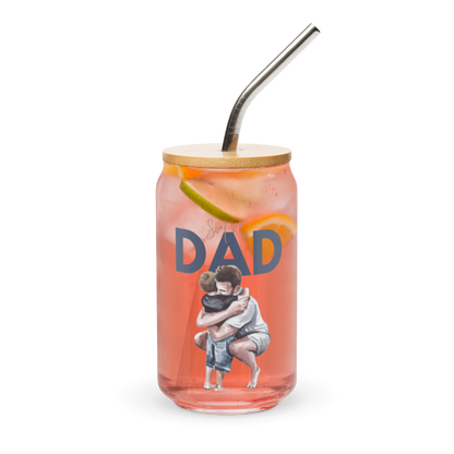 Can-shaped glass for mocktails, coffees and so much more - Only for Super Dads