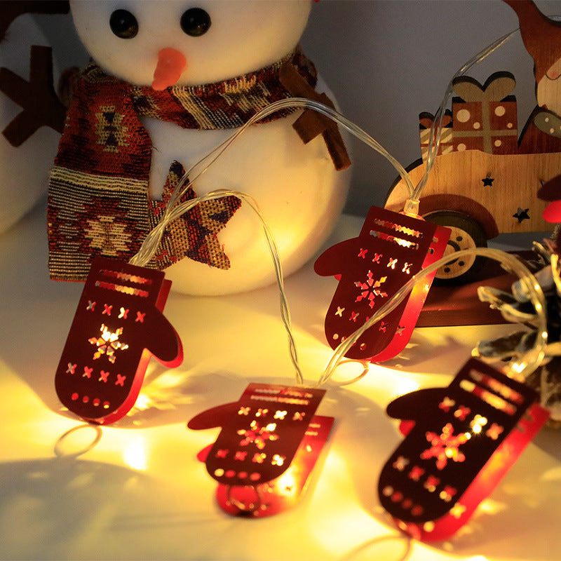 Christmas LED String Lights – Festive Santa, Snowman & Tree Ornament Lights for Holiday Décor!