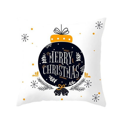 Festive Christmas Pillow Covers - Holiday Decorative Cushion Covers for Cozy Home Decor