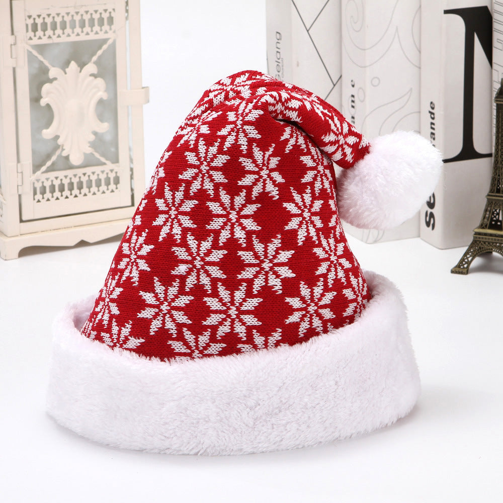 Knitted Snowflake & Reindeer Christmas Hats – Stay Cozy in Festive Style!