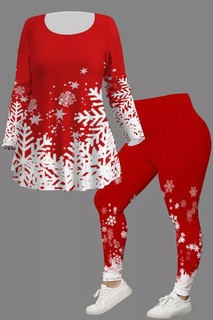 3D Christmas Print Matching Set – Festive Holiday Outfit for Men & Women