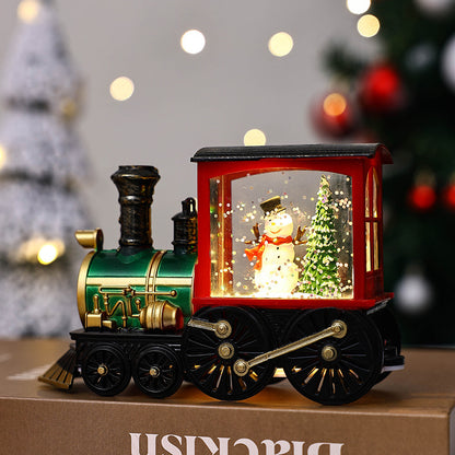 Festive Christmas Train Night Lamp - Add Magic to Your Holidays!