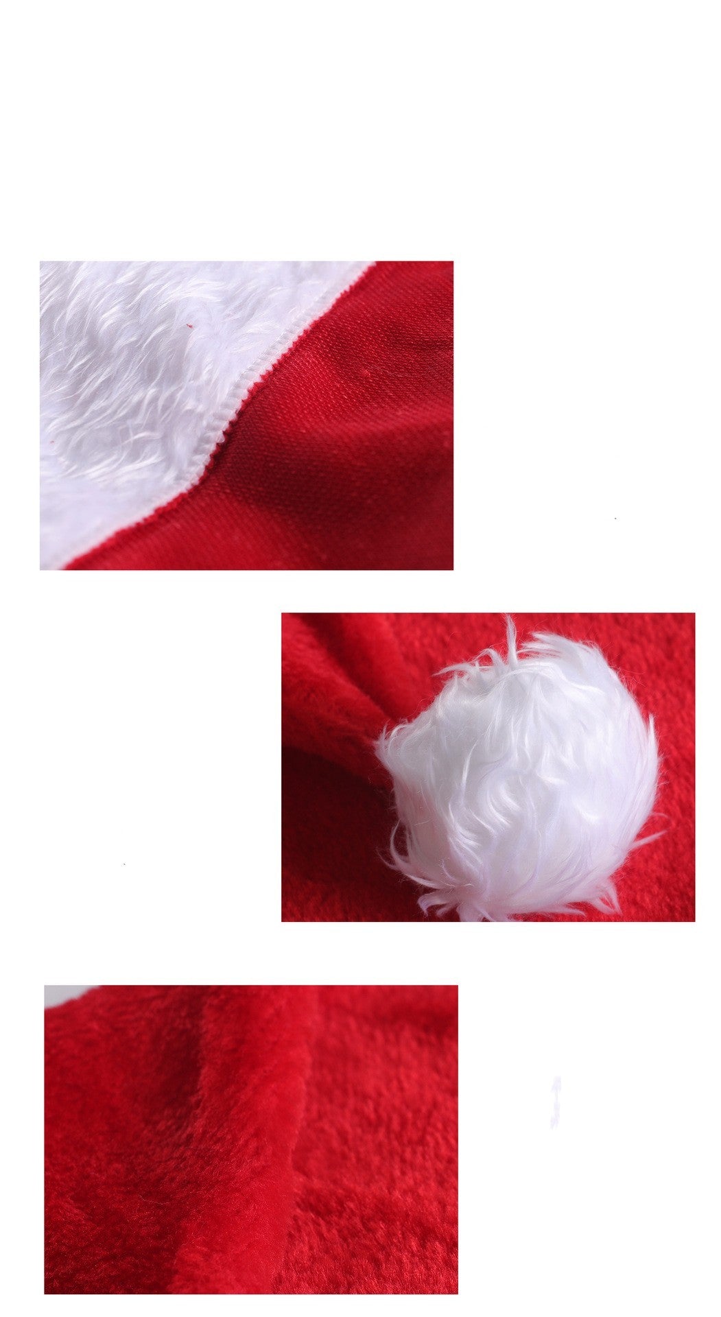 LED Christmas Santa Hat – Festive Luminous Plush Hat for Kids & Adults