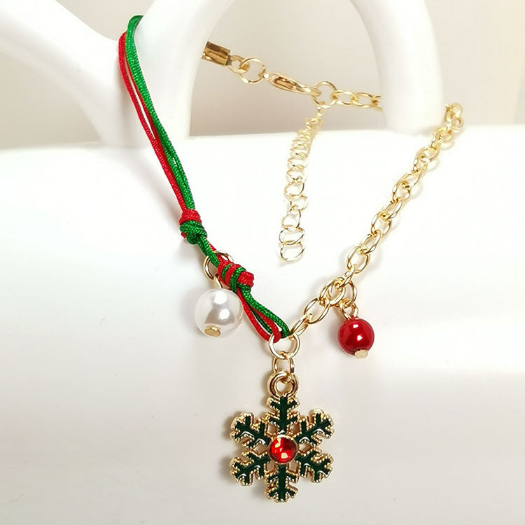 Christmas Charm Bracelet – Snowman, Santa, Tree & More Festive Charms