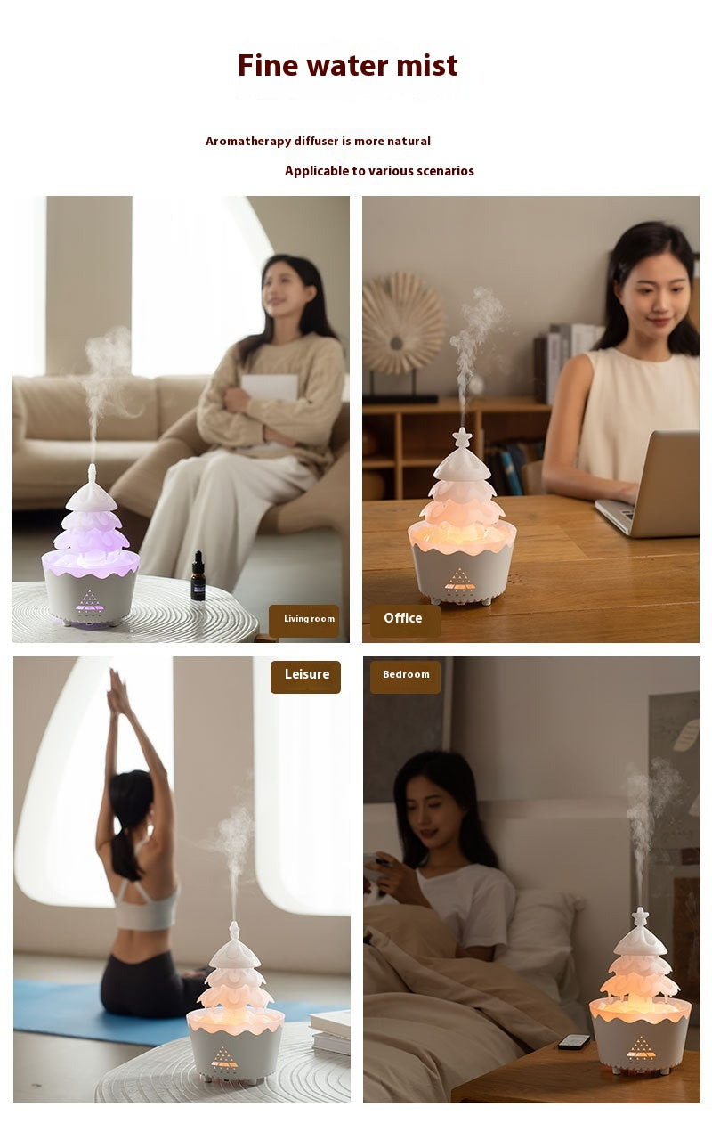 Christmas Tree Aroma Diffuser – Add Cozy Ambiance and Soothing Scents to Your Home This Season