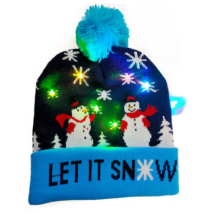 Festive LED Light-Up Christmas Beanie – Cozy, Bright, and Full of Holiday Spirit!