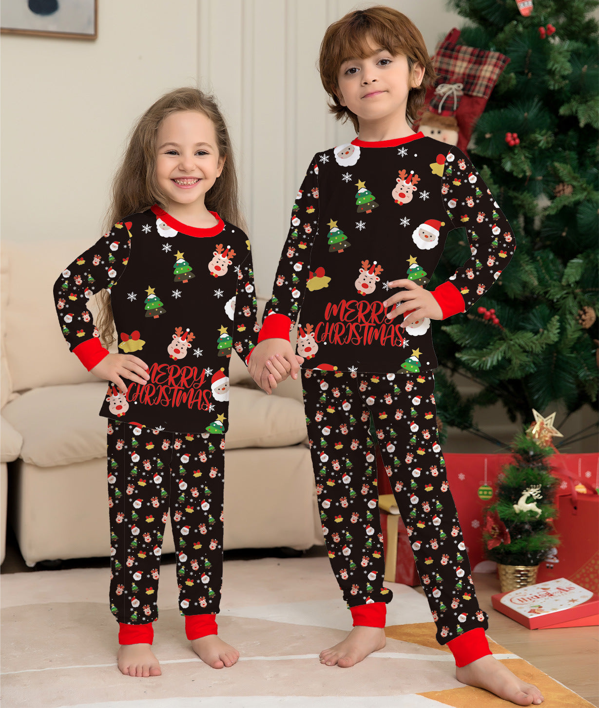 Cozy Family Christmas Matching Pajama Set – Perfect for Festive Nights and Holiday Photos