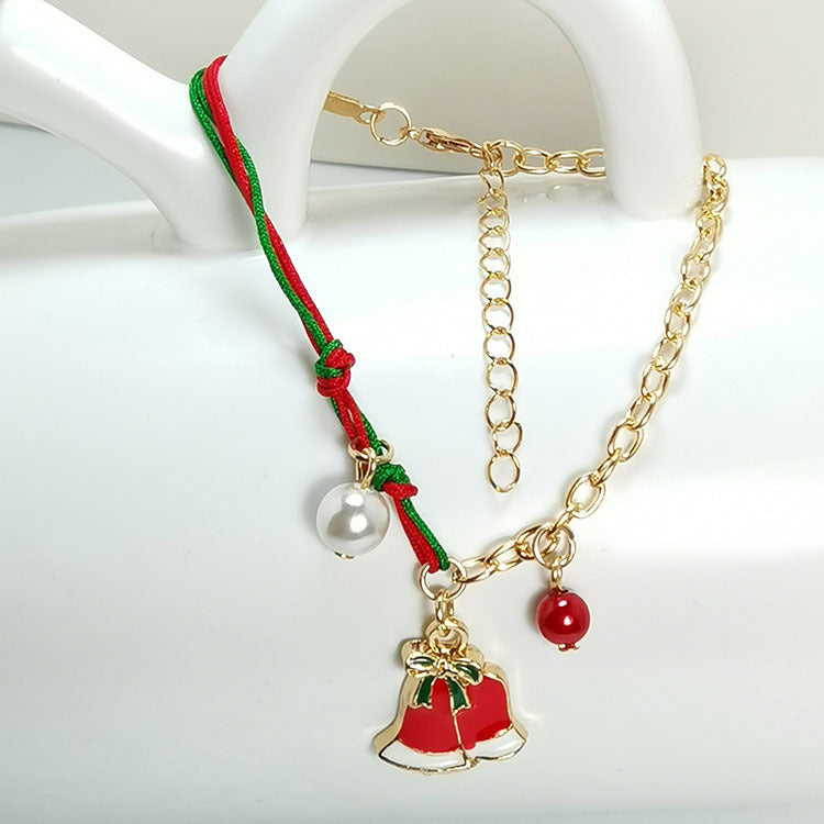 Christmas Charm Bracelet – Snowman, Santa, Tree & More Festive Charms