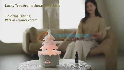 Christmas Tree Aroma Diffuser – Add Cozy Ambiance and Soothing Scents to Your Home This Season