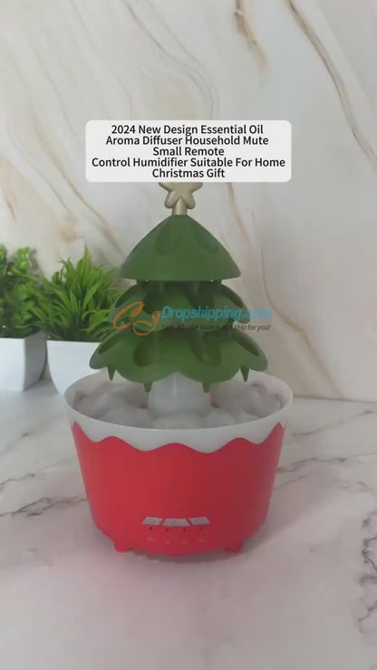 Christmas Tree Aroma Diffuser – Add Cozy Ambiance and Soothing Scents to Your Home This Season